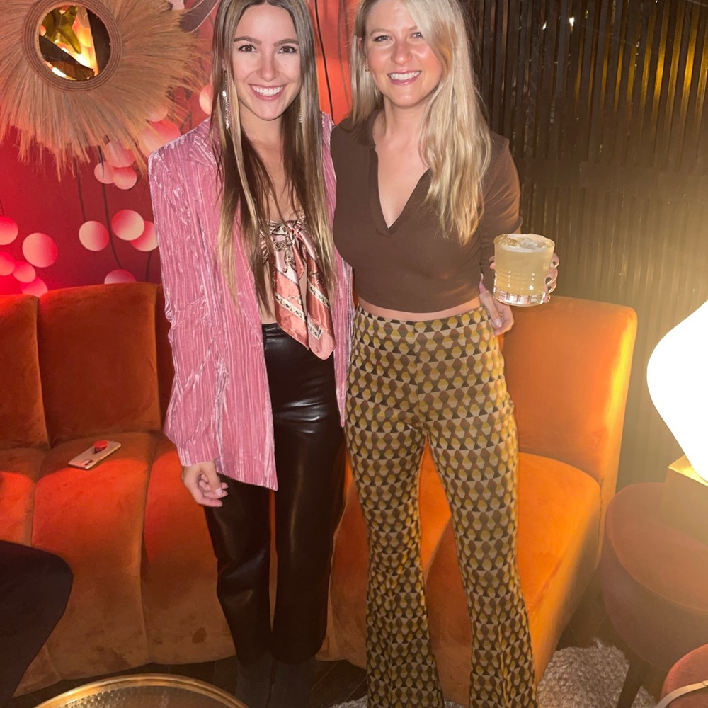 Zara bell-bottom pants. Size small.